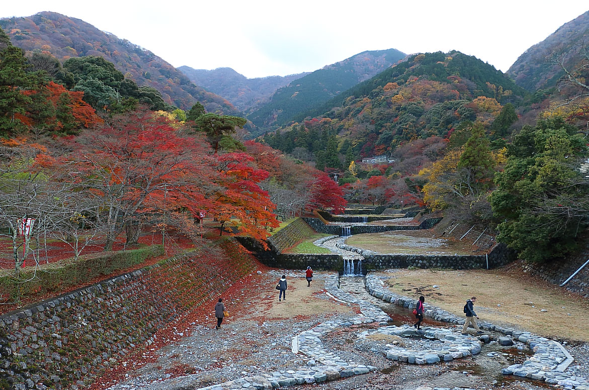 松風橋から望む風景