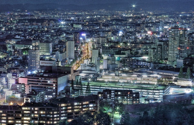 名古屋の夜景