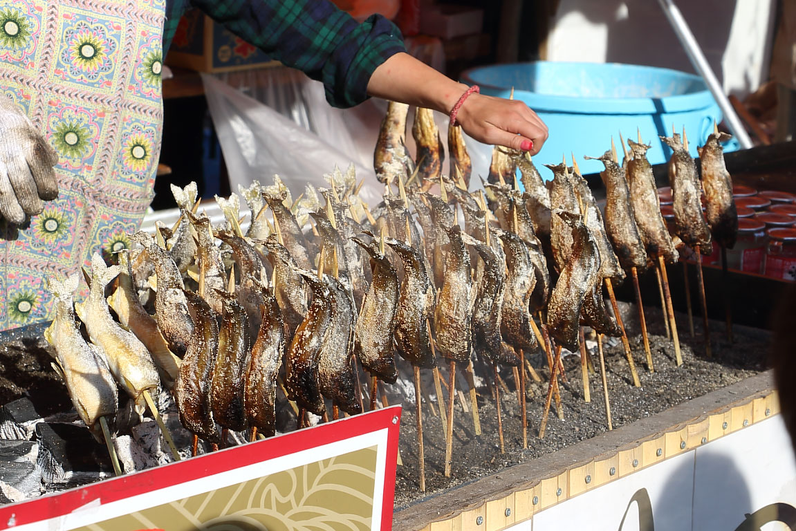 鮎の塩焼き