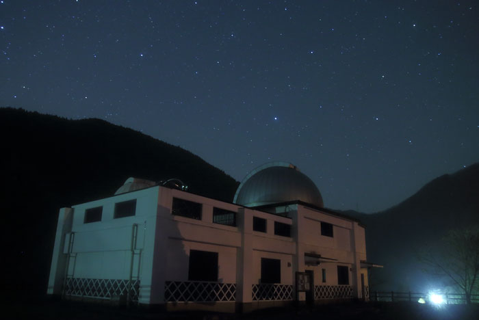 西美濃天文台と星空