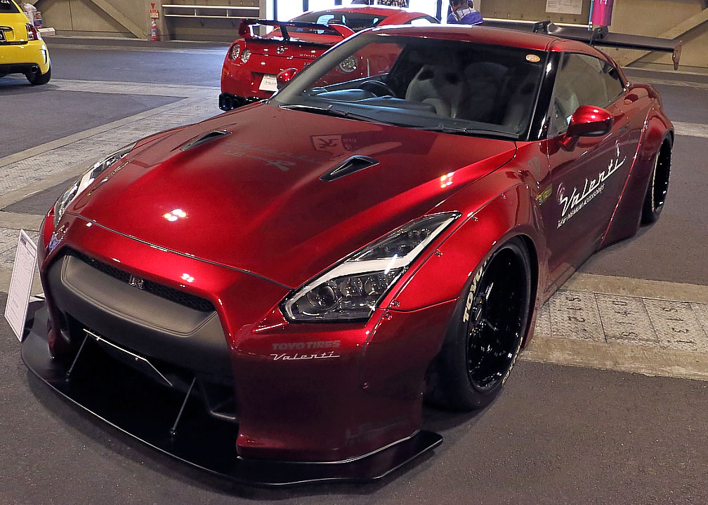 R35GT-Rワインレッド