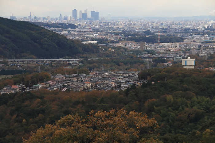 定光寺展望台からの風景