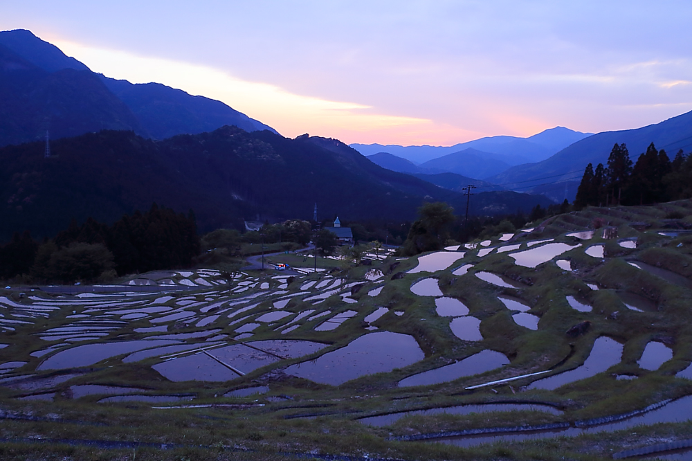 丸山千枚田絶景スポット３