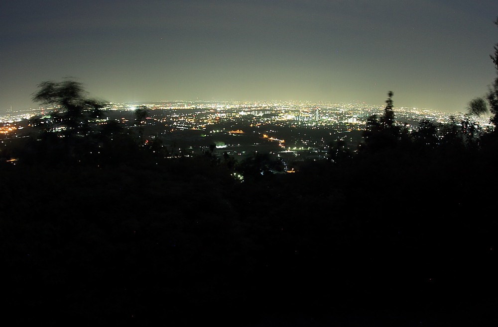 白山神社の夜景２