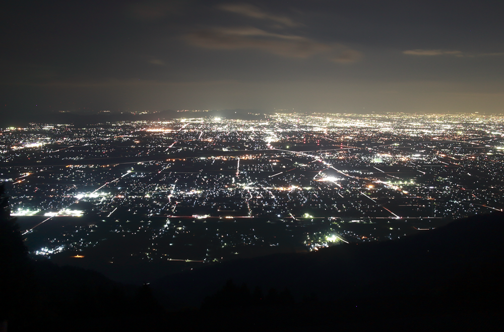 池田山の夜景