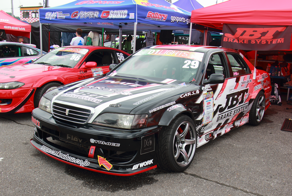 トヨタ・クレスタJZX100 Black/Red TA