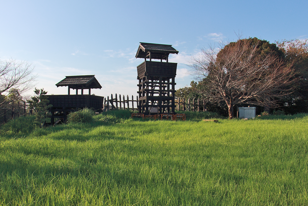 物見櫓と虎口跡