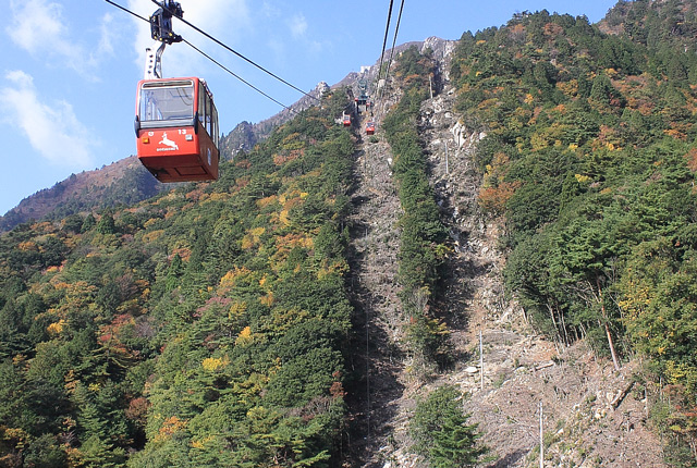 御在所岳ロープウェイ