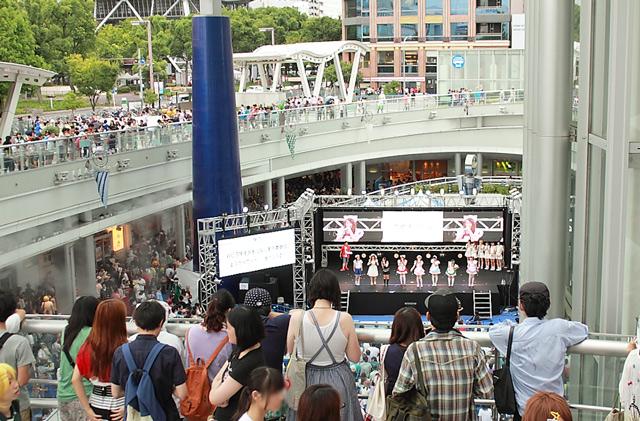 ステージイベントの光景