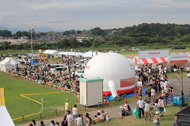 鈴鹿バルーンフェスティバルの会場