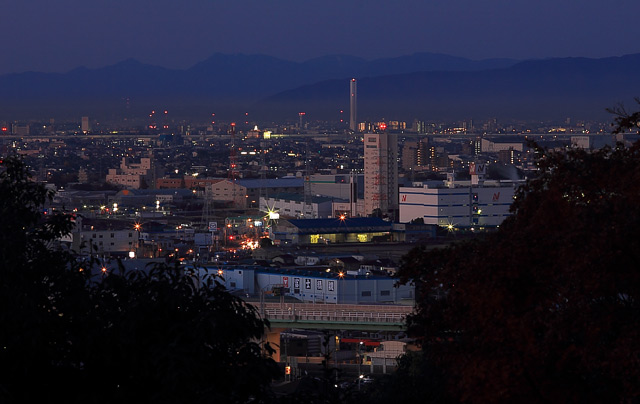 小牧山の夜景その２