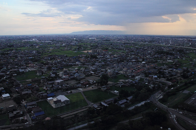 展望デッキからの風景