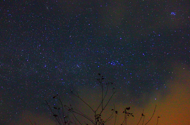 徳山ダムの星空