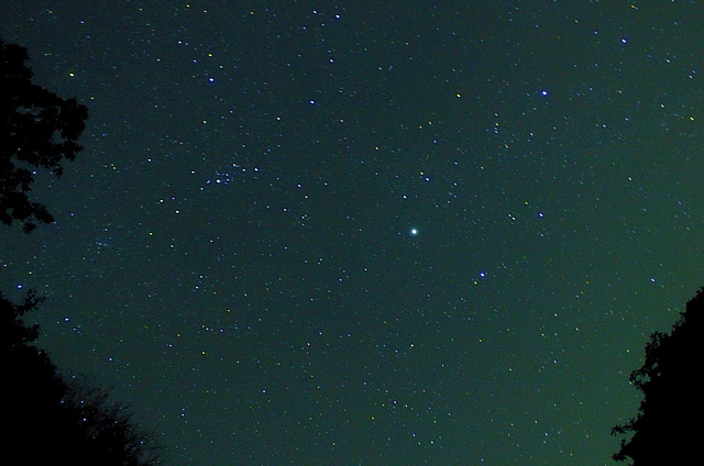 宮妻峡の星空