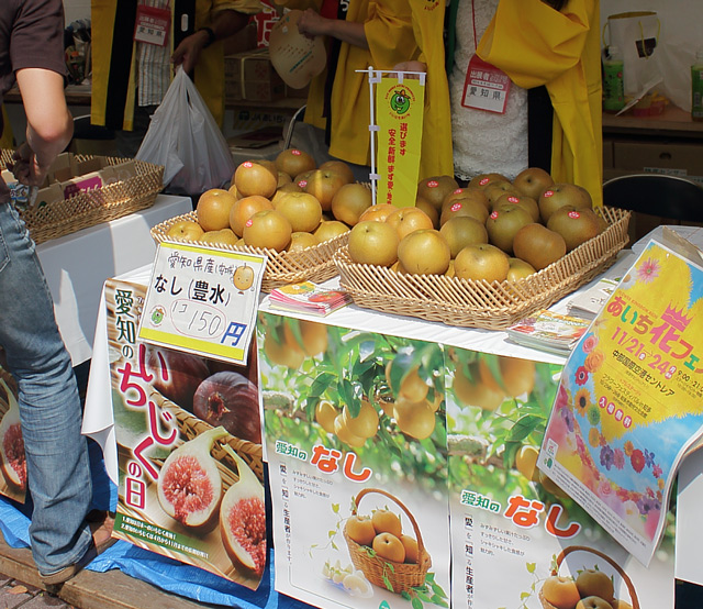 愛知県産の梨（なし）