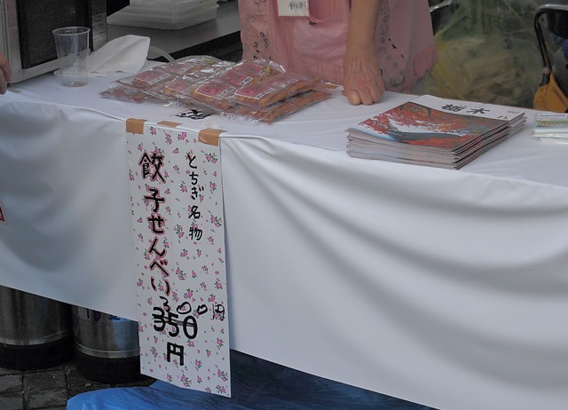 栃木名物　餃子せんべい