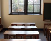明治時代の学校教室