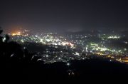 横山展望台からの夜景（志摩市街方面）