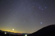 茶臼山高原から望む秋の星空