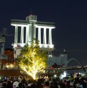 名古屋港ポートビルと海洋博物館