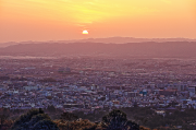 若草山山頂からの夕景