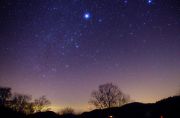 面ノ木ビジターセンターの星空（カノープス）