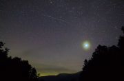 北総門山の流れ星