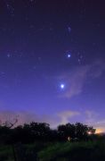 桜公園の星空