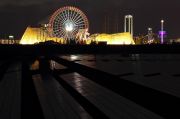 長嶋遊園地の夜景
